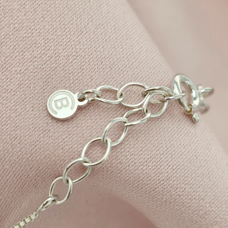 Lantisor Gimnasta grațioasă - Model oval decupat - Argint 925 picture - 5