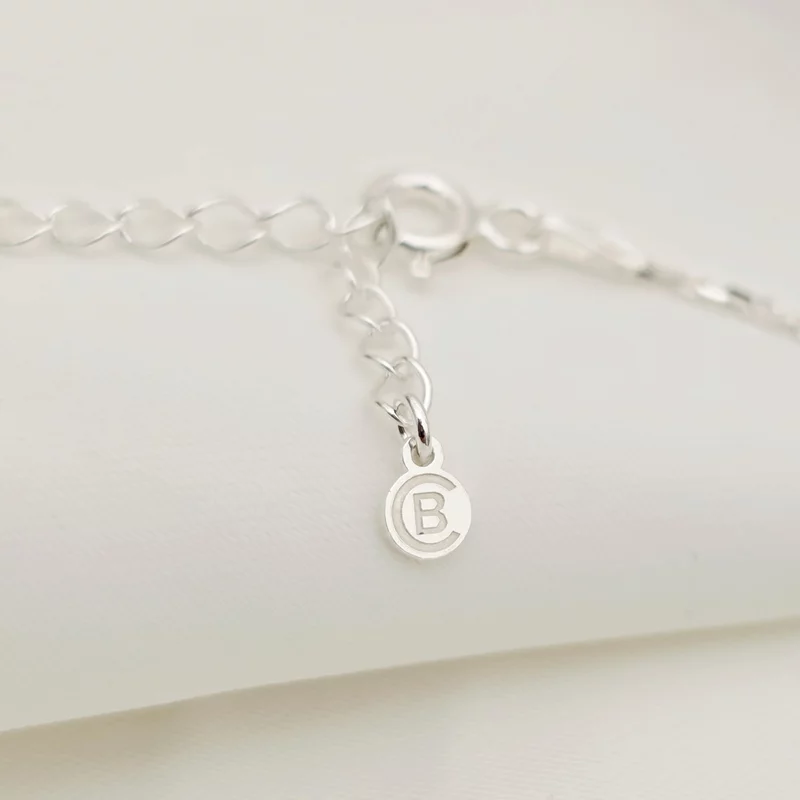 Lantisor Inima cu Poveste - 3 nume si Cristale Zirconia - Argint 925 picture - 9