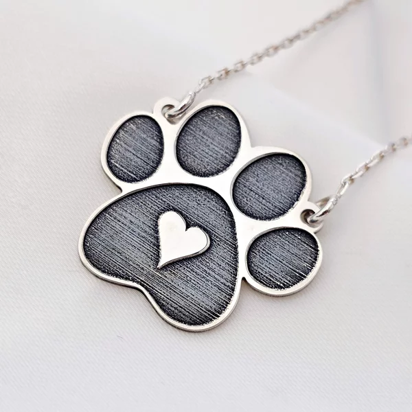 Lantisor Labuta - pandantiv 2 prinderi - lant link - Argint 925