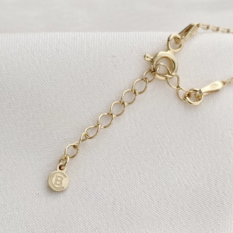 Lantisor Nume - Argint 925 placat cu Aur Galben 18K picture - 5