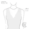 Lantisor Nume - Argint 925 placat cu Aur Roz 18K
