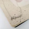 Lantisor personalizat cu nume - Font elegant - Argint 925