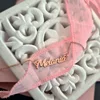 Lantisor personalizat cu nume - Font elegant - Argint 925  placat cu Aur Roz 18 K