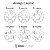 Lantisor personalizat - O stea intre inimi -  Gravura 4 nume - Argint 925