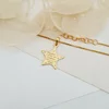 Lantisor STAR - Educatoare/Invatatoare - Argint 925 placat cu Aur Galben 18K