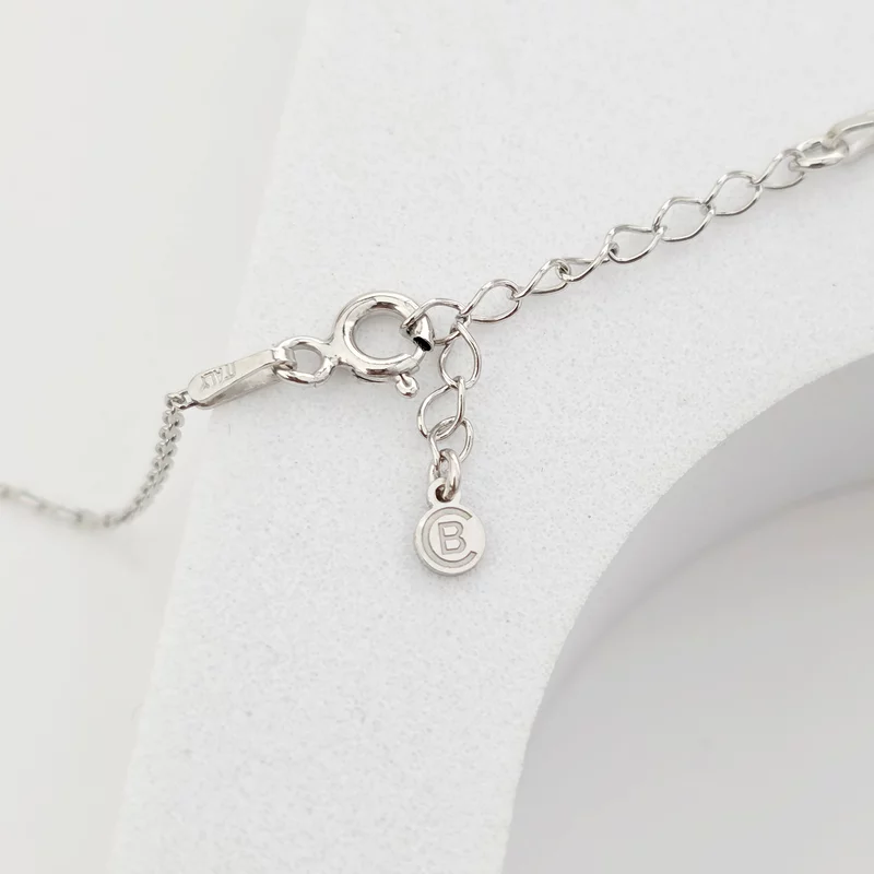 Medalion inima cu poze in interior - Mother of Pearl - Argint 925 Rodiat picture - 7