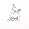 Pandantiv Bulldog Francez - Argint 925