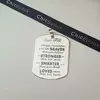 Pandantiv personalizat - braver, stronger, smarter, loved - Argint 925