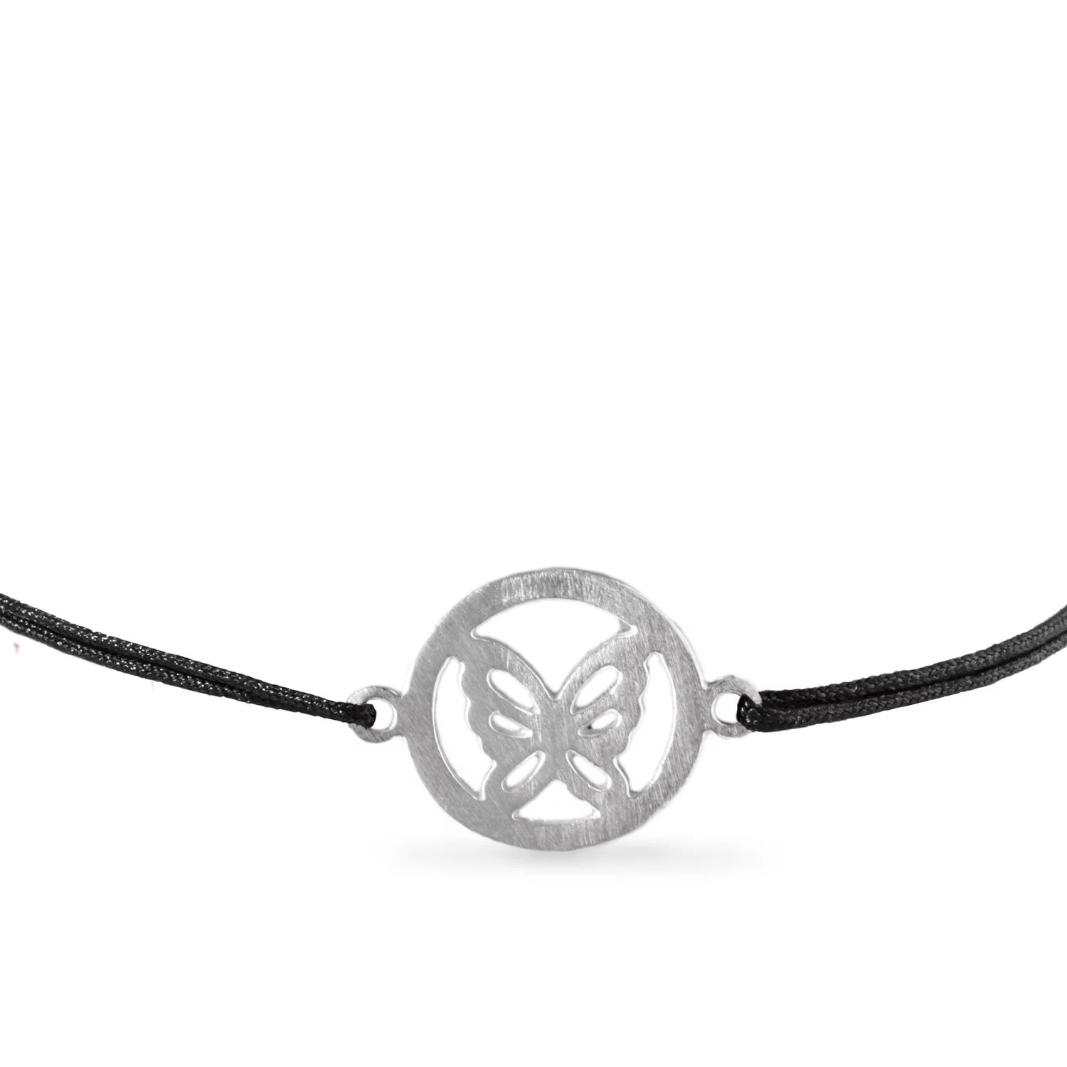 BRATARA KABBALAH FLUTURE CERC - SNUR NEGRU