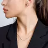Set colier si cercei - Pure Brightness - placat cu aur 18K