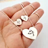 Set personalizat lantisor si cercei - Zumba  - Argint 925