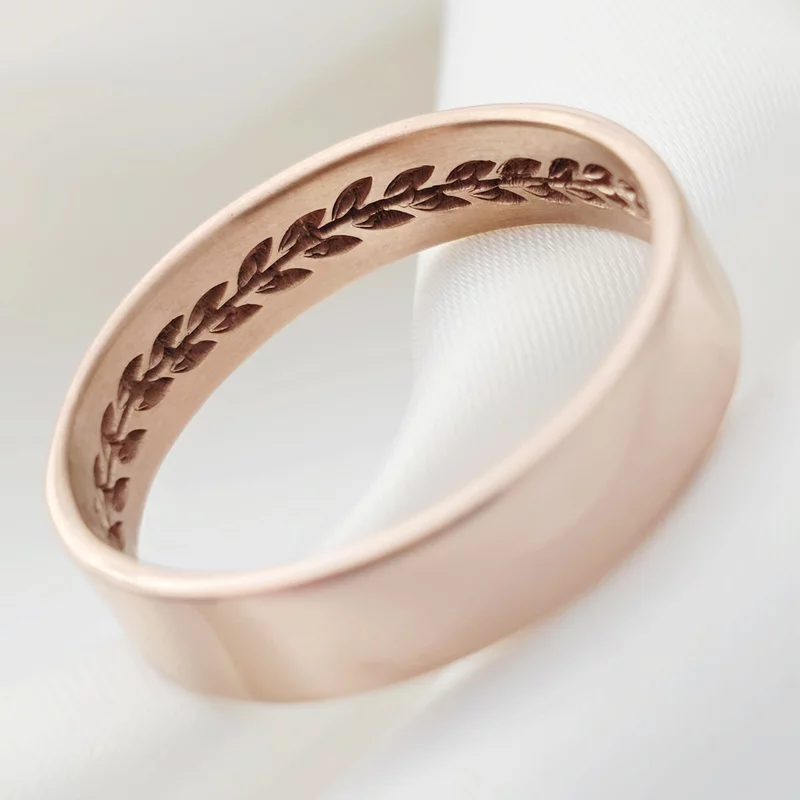 Verigheta Dragostea infinita barbat - Argint placat cu Aur Roz 18K picture - 2