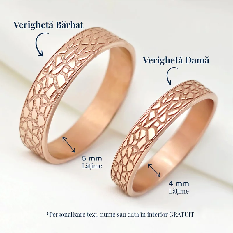 Verigheta Mozaicul dragostei - Argint placat cu Aur Roz 18K picture - 3
