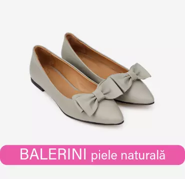 Balerini piele naturala 2026
