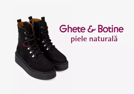 Ghete si Botine din piele naturala