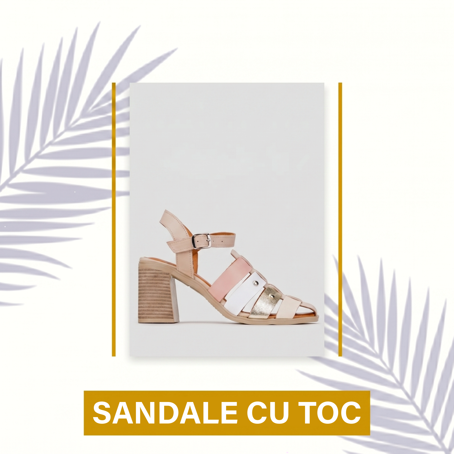 SANDALE CU TOC