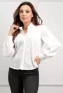 Camasa alba cu model perforat
