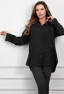 Camasa asimetrica neagra