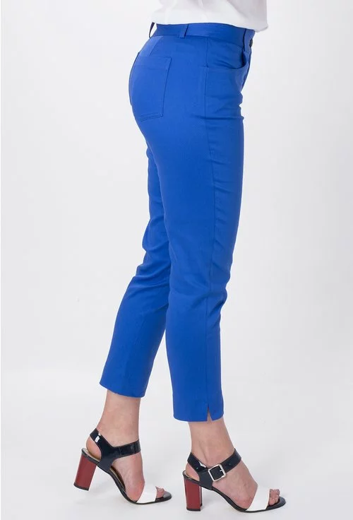 packet Boost sunlight Pantaloni albastri din bumbac Sabrinne | Dasha.ro