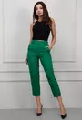 Pantaloni verzi cu buzunare