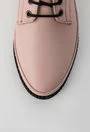 Pantofi casual roz pal din piele naturala Ringo