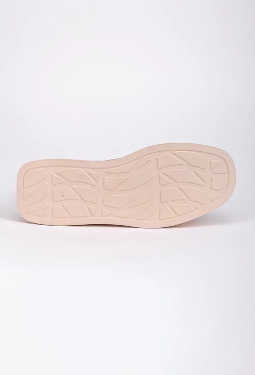 Pantofi casual talpa ortopedica olive din piele naturala
