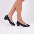 Pantofi din piele naturala bleumarin Azaria