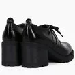 Pantofi din piele naturala negri Delya