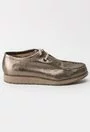 Pantofi nuanta bronz din piele naturala Verro