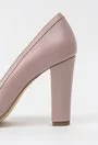 Pantofi office rose-lila din piele naturala Jane