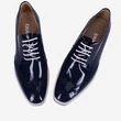 Pantofi Oxford din piele naturala bleumarin Carisma