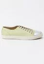 Pantofi sport verde-citron din piele naturala Victoria
