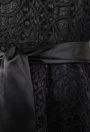 Rochie eleganta neagra din dantela Luisa