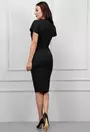 Rochie neagra cu buzunare