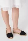 Sandale bleumarin din piele naturala Nicolla
