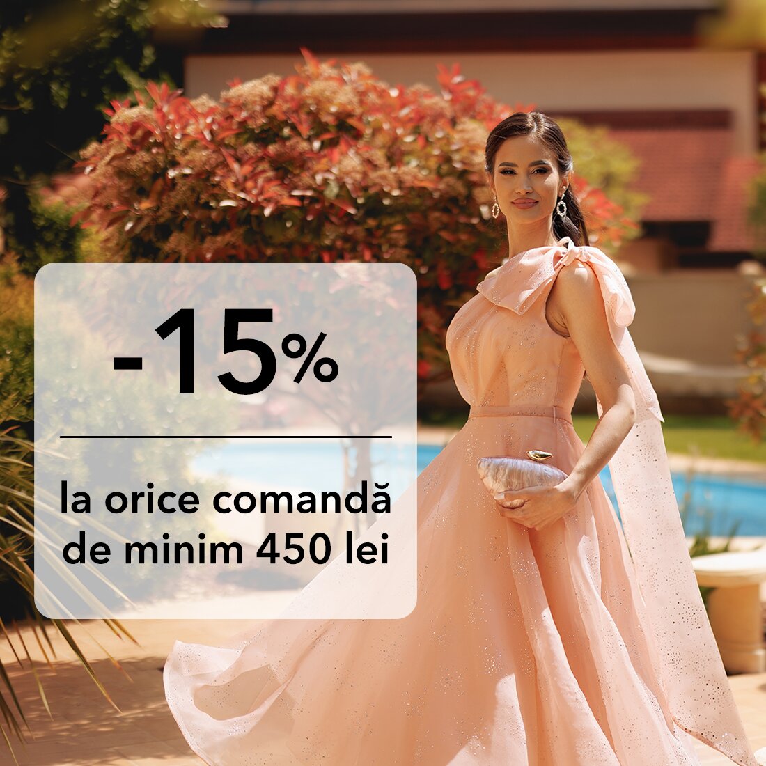 -15% la comenzi de minim 450 de lei