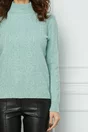 Bluza Anca verde mint cu model in relief