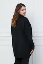 Bluza Aria neagra din tricot over size