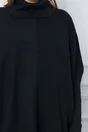 Bluza Aria neagra din tricot over size