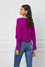 Bluza LaDonna magenta vaporoasa cu decolteu in V