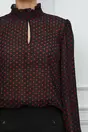 Bluza MBG neagra cu buline rosii