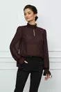 Bluza MBG neagra cu buline rosii