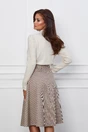 Bluza Nadia bej din tricot