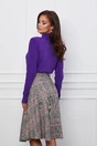 Bluza Nadia mov din tricot