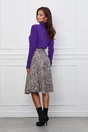 Bluza Nadia mov din tricot