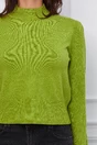 Bluza Nadia olive din tricot