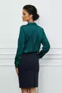 Camasa Leonard Collection verde satinata
