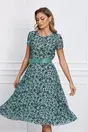 Compleu Aura verde mint cu sacou si rochie