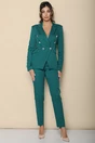 Compleu MBG verde cu nasturi pe sacou