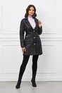 Geaca Betty neagra din fas matlasata